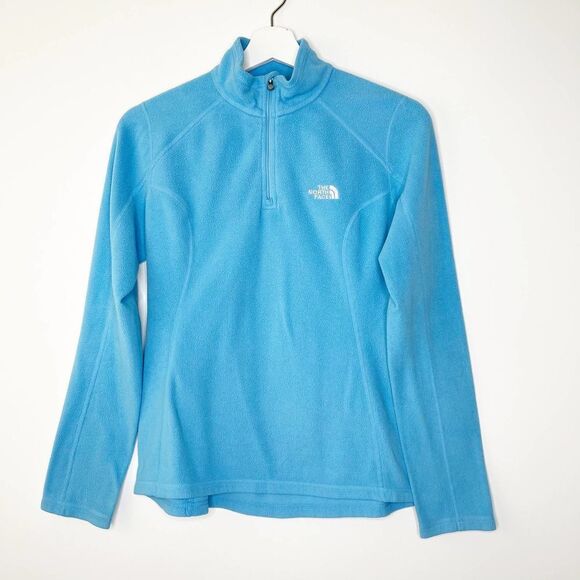 THE NORTH FACE Blue Fleece Sweater  - Picture 1 of 9